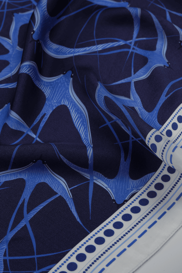 Zephyr Scarf- Indigo