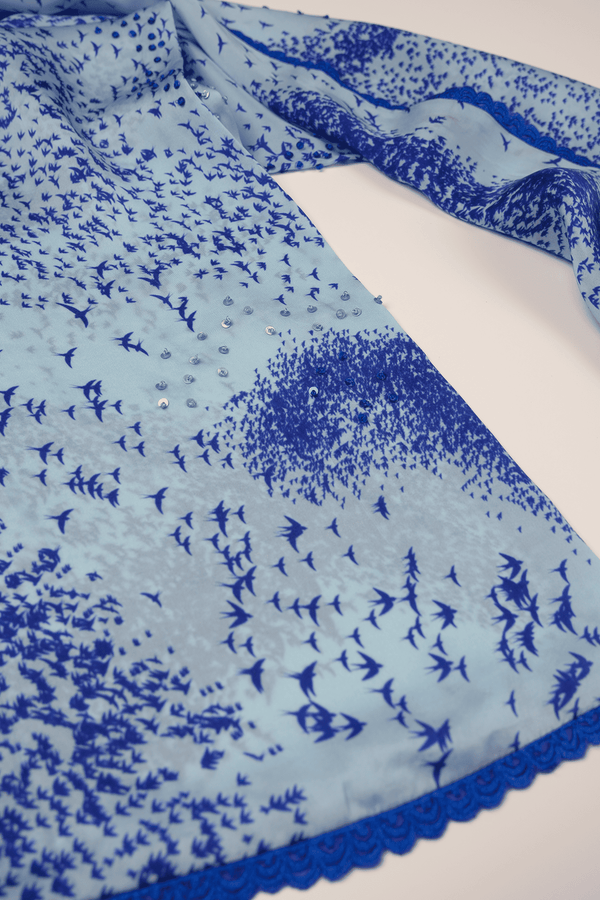 Aurea Muffler- Blue
