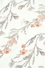 Monet Bloom Scarf- White